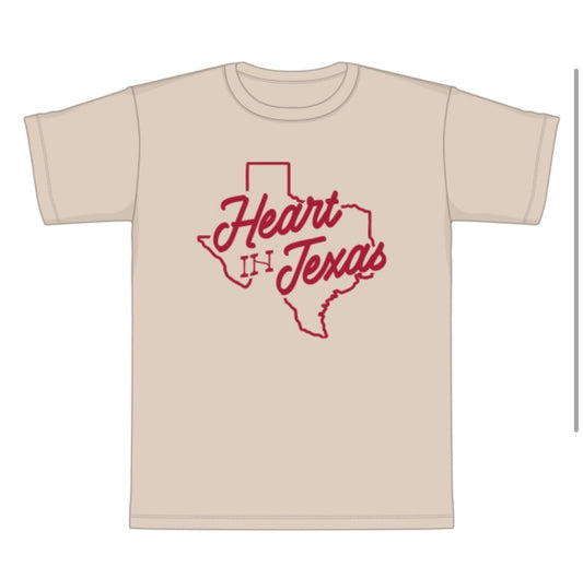 Heart In Texas Tee